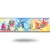 German Youth and Children Wallpaper 10m x 0.53m Blue and Yellow - Image 1