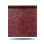 Patterned Wall Covering, Dark Red Color, Length 10m, Width 1.06m, Model Z21806 