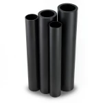 أنابيب HDPE الراجحي PE 80 ضغط 8 بار قطر 140 مم سمك 12.7 مم لون أسود