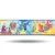 German Youth and Children Wallpaper 10m x 0.53m Blue and Yellow - Image 1