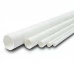  UPVC Pipes for electrical installations  National Kham  Length 6 meters   Size  ¼ 1  mm Thickness 1.52 mm White Colour