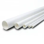  UPVC Pipes for electrical installations  National Kham  Length 6 meters   Size  ¼ 1  mm Thickness 1.52 mm White Colour