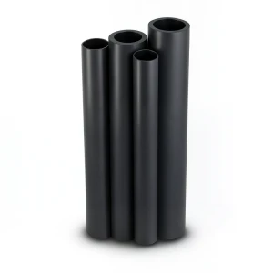 مواسير HDPE PE 100 ضغط 6 بار قطر 250 مم سمك 14.2 مم لون أسود