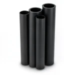 مواسير HDPE PE 100 ضغط 6 بار قطر 280 مم سمك 15.9 مم لون أسود