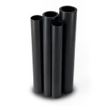 Al-Rajhi HDPE Pipes PE 100 Pressure 6 Bar Outside Diameter 355 mm Thickness 20.2 mm Black