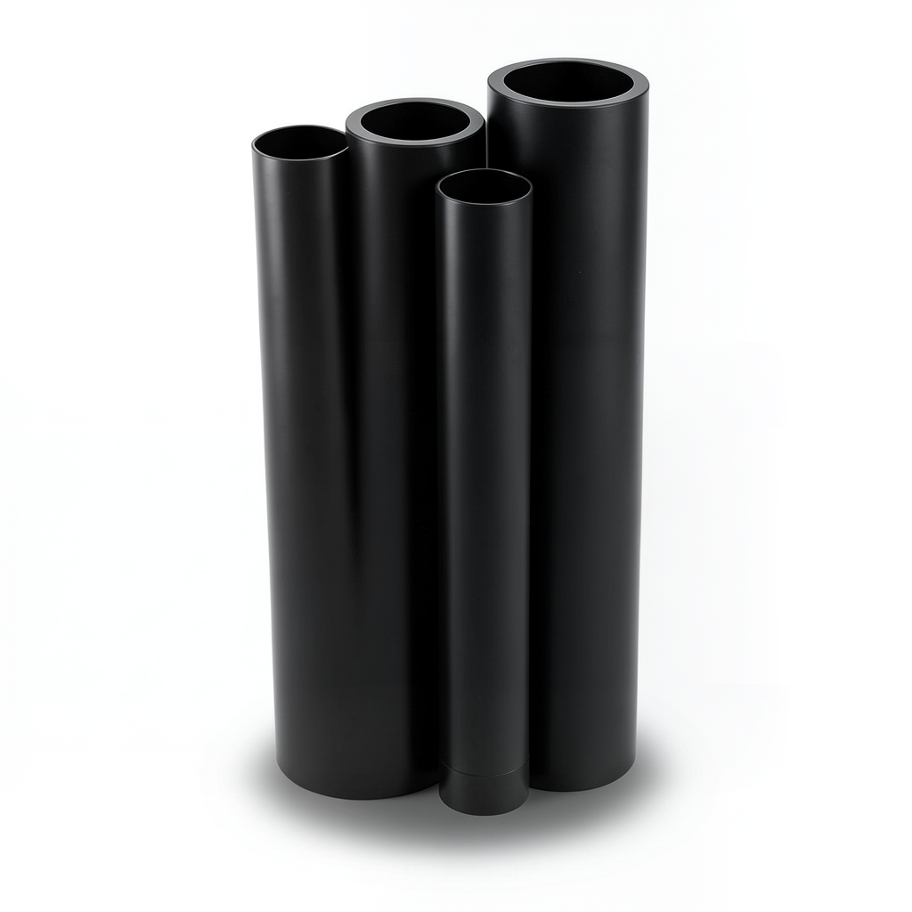 مواسير HDPE الراجحي PE 100 ضغط 6 بار قطر خارجي 400 مم سمك 22.8 مم لون اسود