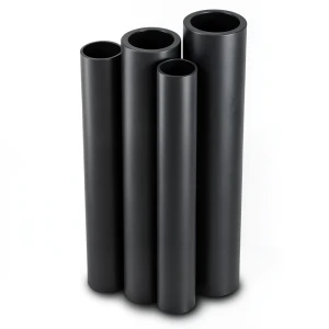 أنابيب HDPE PE 100 ضغط 6 بار قطر خارجي 500 مم سمك 28.4 مم لون أسود