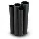 مواسير HDPE لبولي ايثيلين عالي الكثافة الراجحي PE 100 ضغط 6 بار قطر 560 مم سمك 31.9 مم أسود