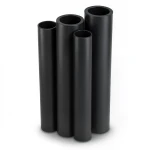 أنابيب HDPE PE 100 ضغط 6 بار قطر خارجي 630 مم سمك 35.8 مم لون أسود