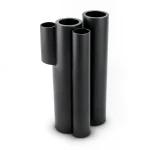 أنابيب HDPE الراجحي PE 80 ضغط 8 بار قطر 140 مم سمك 12.7 مم لون أسود