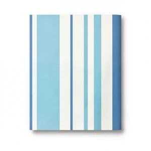 Youth and Children Wallpaper 10m x 0.53m Off White with Blue