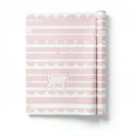 Youth and children wallpaper, pink color, length 10 m, width 0.53 m, model 42260 