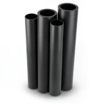 مواسير HDPE PE 100 ضغط 10 بار قطر خارجي 160 مم سمك 14.6 مم لون أسود