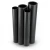 مواسير HDPE PE 100 ضغط 10 بار قطر خارجي 160 مم سمك 14.6 مم لون أسود - Image 1