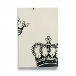 British wall Covering for youth and children, size 10 m x 0.53 m, light beige and black color, model 50229 
