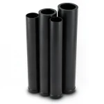 مواسير HDPE PE 100 ضغط 10 بار قطر خارجي 160 مم سمك 14.6 مم لون أسود