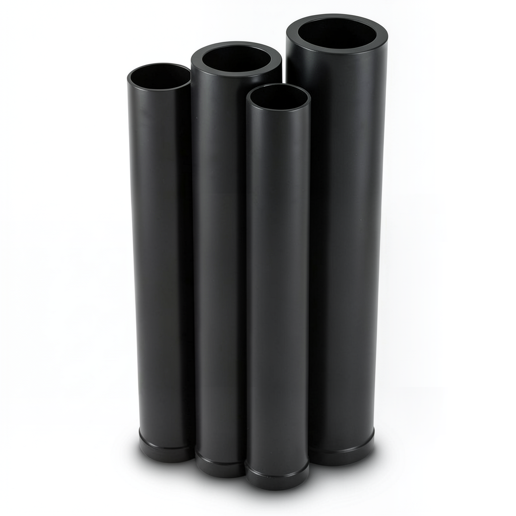HDPE Pipes PE 100 Pressure 10 Bar Outside Diameter 160 mm Thickness 14.6 mm Black