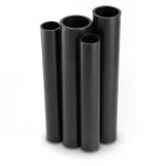 مواسير HDPE PE 80 ضغط 8 بار قطر خارجي 160 مم سمك 14.6 مم لون أسود