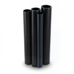 مواسير HDPE PE 80 ضغط 8 بار قطر خارجي 180 مم سمك 16.4 مم لون اسود