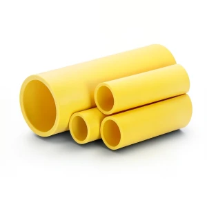 أنابيب HDPE الراجحي PE 80 ضغط 4.8 بار قطر 250 مم سمك 14.2 مم لون أصفر
