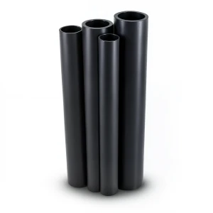 مواسير HDPE PE 80 ضغط 4.8 بار قطر خارجي 180 مم سمك 10.3 مم لون أسود