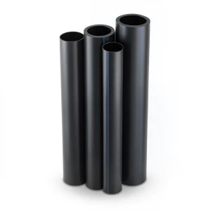 أنابيب HDPE PE 80 ضغط 8 بار قطر خارجي 225 مم سمك 20.5 مم لون أسود