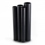 أنابيب HDPE الراجحي PE 80 ضغط 10 بار قطر خارجي 140 مم سمك 10.3 مم لون اسود