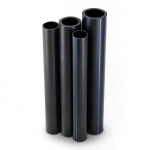 HDPE Pipes PE 80 Pressure 4.8 Bar Outside Diameter 200 mm Thickness 11.4 mm Black