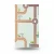 Youth and children wall decoration, multicolor, length 10 m, width 0.53 m, model 70023  