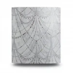 Italian Wallpaper Gray Color, Length 10m, Width 1.06m, Model 85082