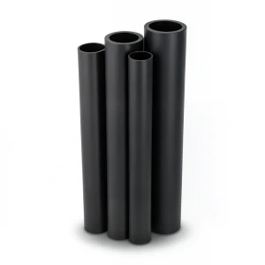 HDPE Pipes PE 80 Pressure 4.8 Bar Outside Diameter 250 mm Thickness 14.2 mm Black