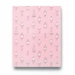  Italian Wall Covering Size 10m×1.06m, Pink Color, Model 85085