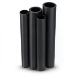 HDPE Pipes PE 80 Pressure 4.8 Bar Diameter 280 mm Thickness 15.9 mm Black