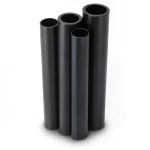 مواسير HDPE PE 80 ضغط 4.8 بار قطر خارجي 315 مم سمك 17.9 مم لون أسود