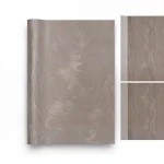 Wavy Wall Covering, Brown Color, Size 10m×1.06m, Model Z46006 