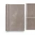 Wavy Wall Covering, Brown Color, Size 10m×1.06m, Model Z46006 