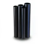 مواسير HDPE الراجحي PE 80 ضغط 4.8 بار قطر خارجي 400 مم سمك 22.8 مم لون أسود