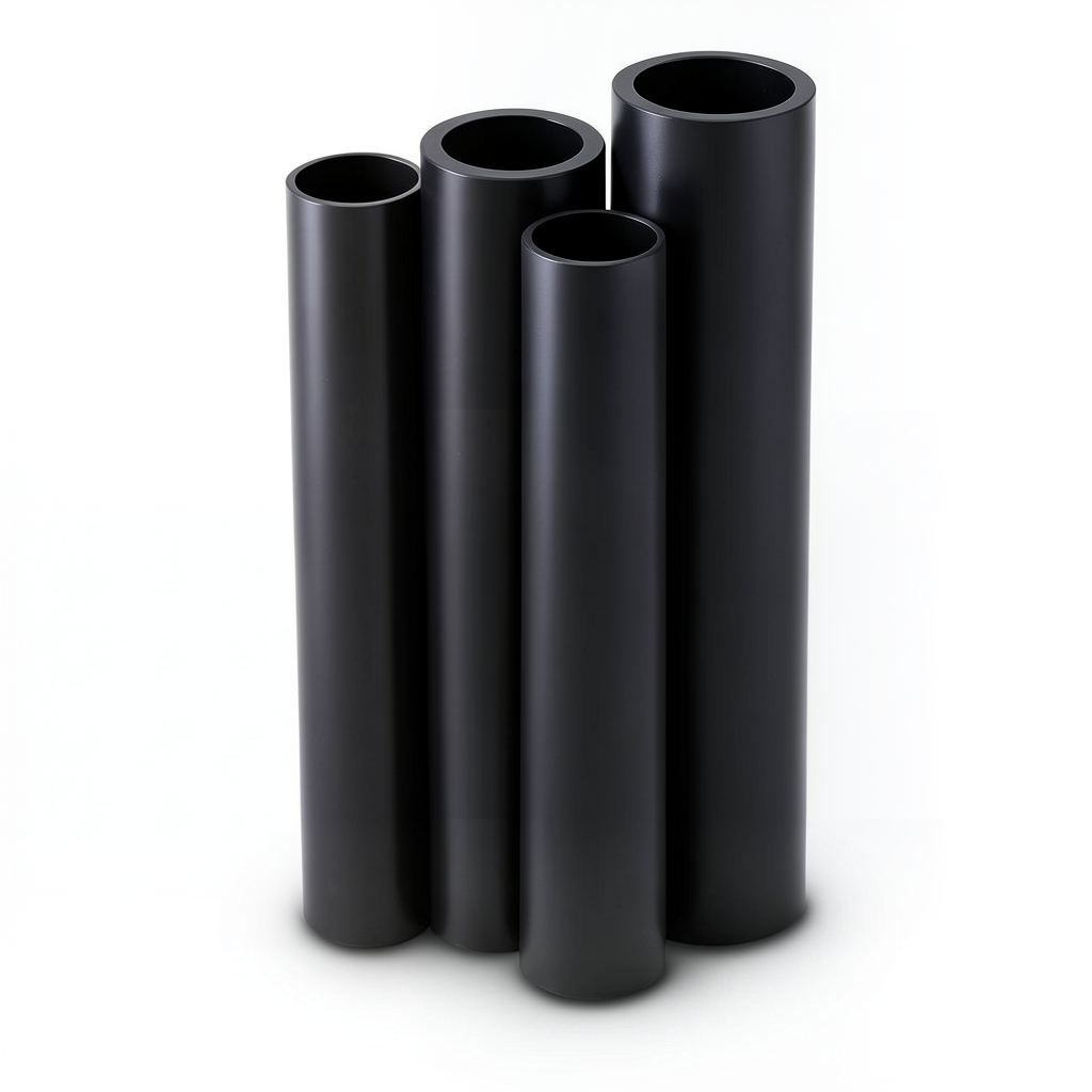 Al-Rajhi HDPE Pipes PE 100 Pressure 10 Bar Outside Diameter 250 mm Thickness 22.7 mm Black