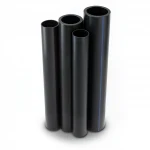 مواسير HDPE الراجحي PE 80 ضغط 10 بار قطر خارجي 250 مم سمك 18.4 مم لون اسود