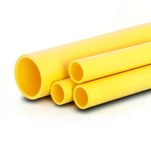 مواسير HDPE الراجحي PE 80 ضغط 4.8 بار قطر خارجي 560 مم سمك 31.9 مم لون أصفر