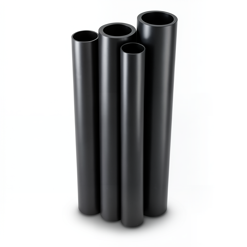 أنابيب HDPE الراجحي PE 100 ضغط 6 بار قطر خارجي 450 مم سمك 25.6 مم أسود