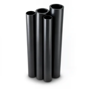أنابيب HDPE الراجحي PE 100 ضغط 6 بار قطر خارجي 450 مم سمك 25.6 مم أسود