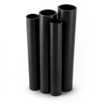 مواسير HDPE PE 80 ضغط 4.8 بار قطر خارجي 180 مم سمك 10.3 مم لون أسود