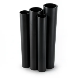مواسير HDPE PE 80 ضغط 4.8 بار قطر خارجي 180 مم سمك 10.3 مم لون أسود