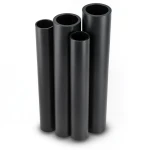 مواسير HDPE PE 80 ضغط 4.8 بار قطر خارجي 180 مم سمك 10.3 مم لون أسود