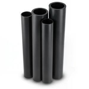 مواسير HDPE PE 80 ضغط 4.8 بار قطر خارجي 180 مم سمك 10.3 مم لون أسود