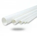 مواسير UPVC الوطني ضغط 11 بار  مقاس 8 إنش سمك 8.43 مم لون أبيض