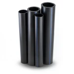 Al-Rajhi HDPE Pipes PE 80 Pressure 4.8 Bar Diameter 225 mm Thickness 12.8 mm Black
