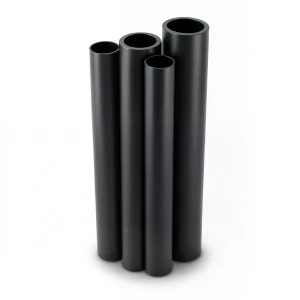 مواسير HDPE PE 80 ضغط 4.8 بار قطر خارجي 250 مم سمك 14.2 مم لون أسود