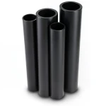 مواسير HDPE PE 80 ضغط 4.8 بار قطر 280 مم سمك 15.9 مم لون أسود